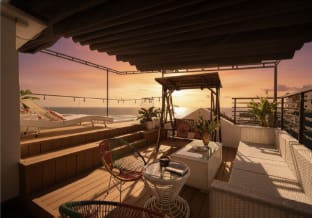 Spa Jacuzzi, Rooftop Bar, Ocean & Mountain View Villa in Da Nang