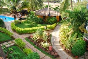 Pool facing Studio Apt in Candolim Beach Resort Apartment in Baga