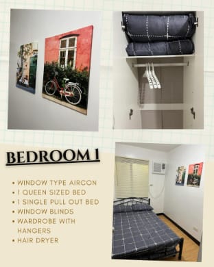 Condo Staycation with Free Parking near PH Arena Apartment in Region of Manila