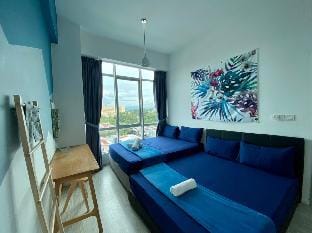 KK SUTERA AVENUE WT POOL OPP IMAGO 2BR 6pax 【BLU】 Apartment in Kota Kinabalu
