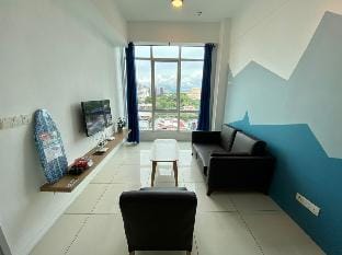 KK SUTERA AVENUE WT POOL OPP IMAGO 2BR 6pax 【BLU】 Apartment in Kota Kinabalu