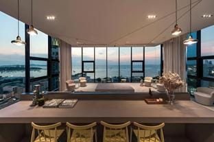 Downtown Lux Fun Rooftop Pool #TA1087 Apartment in Pattaya City