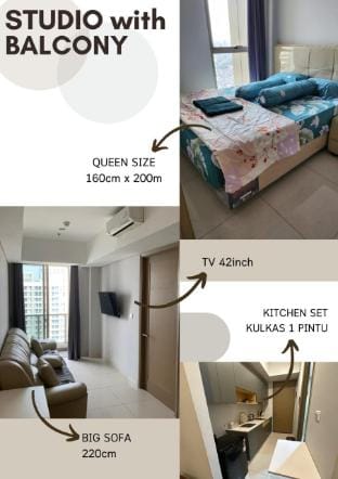 Taman Anggrek Residence - Spacious Balcony Vacation rental in Jakarta