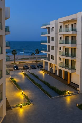 Port Said city, Damietta Port Said coastal road num2464 Chalet in Egypt