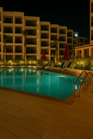Port Said city, Damietta Port Said coastal road num2466 Chalet in Egypt