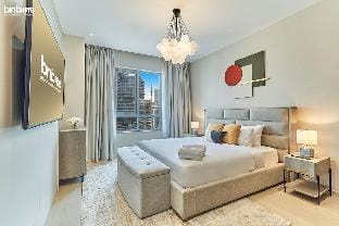 bnbmehomes | Exquisite 2 BR Apt w/ City View-2102 Apartment in Dubai