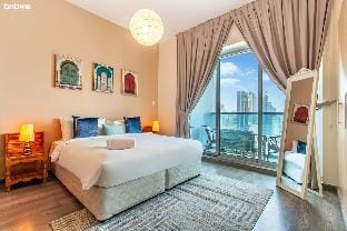 bnbmehomes | JLT Cluster P | Modern 1 BR Apt-2506 Apartment in Dubai
