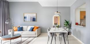 Silkhaus Modern luxury 1BDR Bellevue | Gym & Pool Vacation rental in Dubai