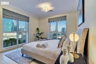 bnbmehomes|Great Value 1 BR over looking Canal-303 Apartment in Dubai