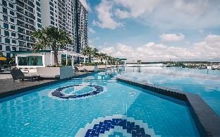 [D'Secret Tropika]-4Pax, Free Netflix & Parking Apartment in Johor Bahru