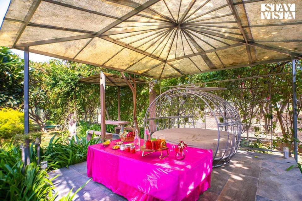 StayVista at Poetry by Rawai 4BHK Pet Friendly Villa with Private Pool in Pushkar Farm Stay in Rajasthan