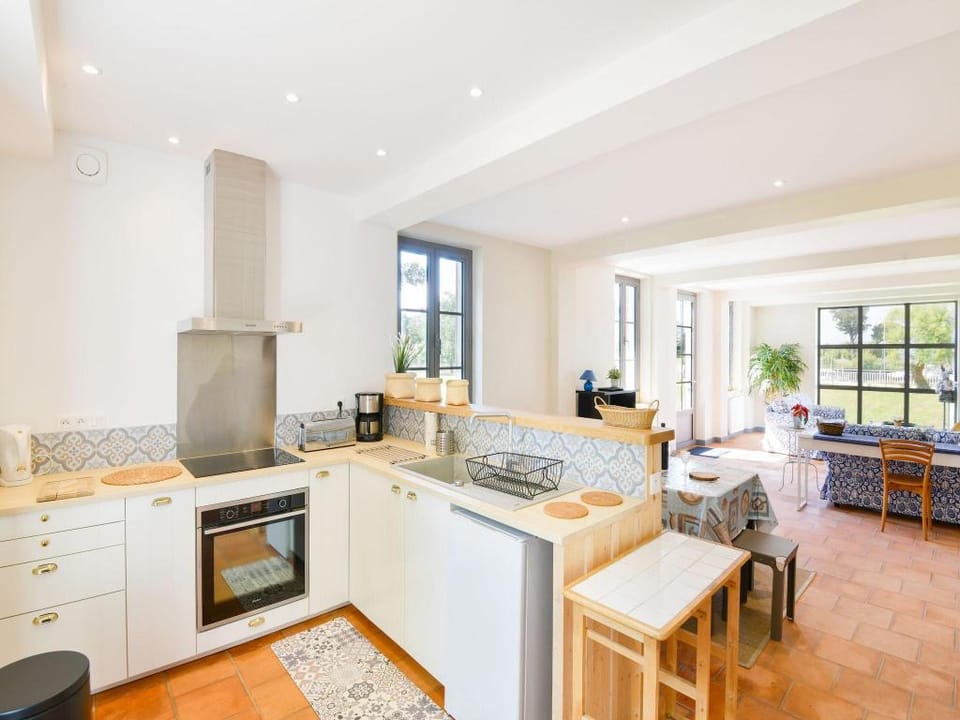 Villa in Lanton near the beach with harbour view Villa in Lege-Cap-Ferret
