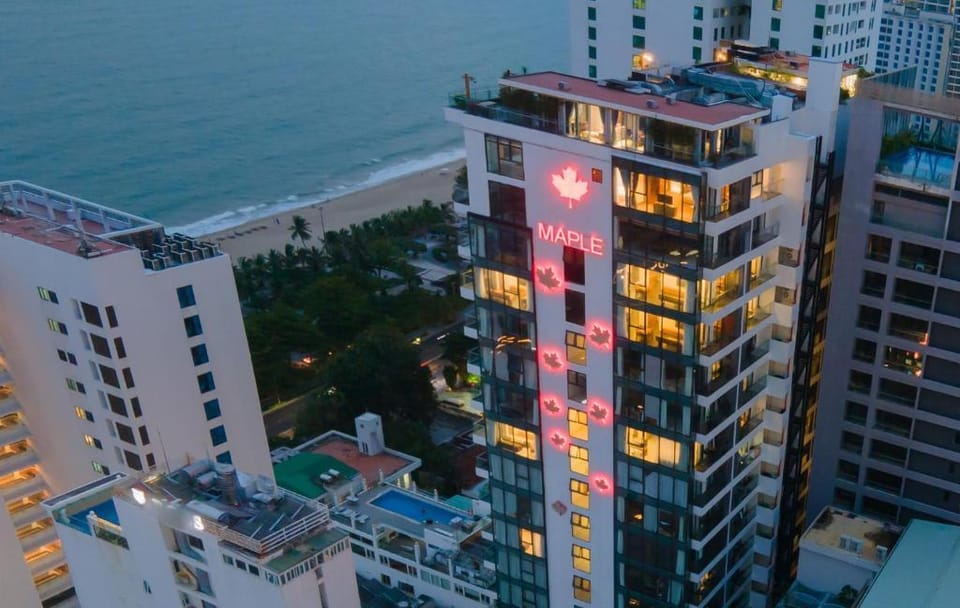 Ocean view 3 bedroom apartment in Maple Apartment in Nha Trang