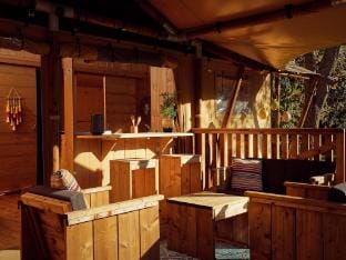Glamping Tent in Netherlands with BBQ Terrace Luxury tent in Zeewolde