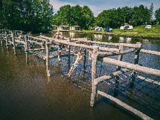 Charming Safari Tent by the Lake Luxury tent in Drenthe (province)