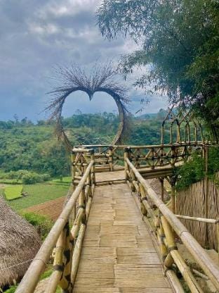 Saung Arjuna Syandana Resort Ciwidey Villa in West Java