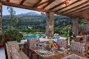 Kalithea villa Chania Crete,  privete pool  view Villa in Crete
