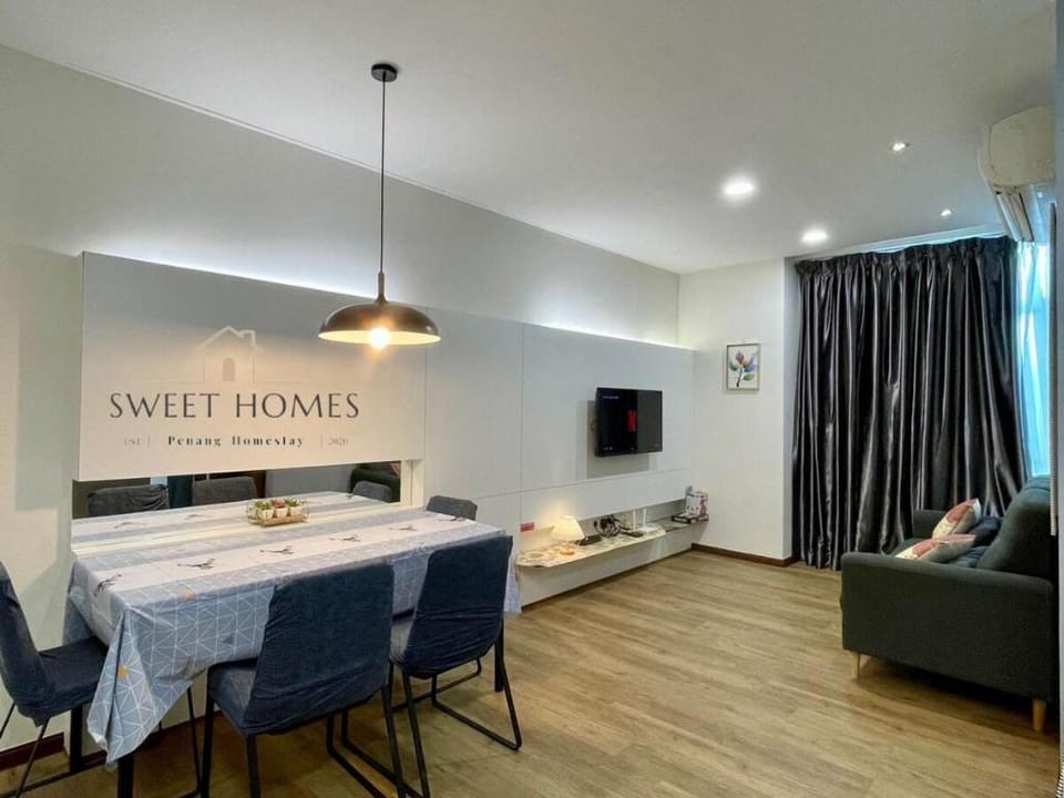 HolidayCozy StraitsGardenSuite Penang#6pax#family Apartment in George Town