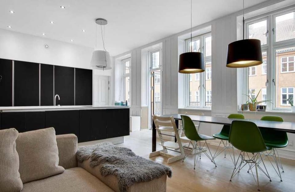 Stylish 2BR Flat by the Marble Church Apartment in Copenhagen