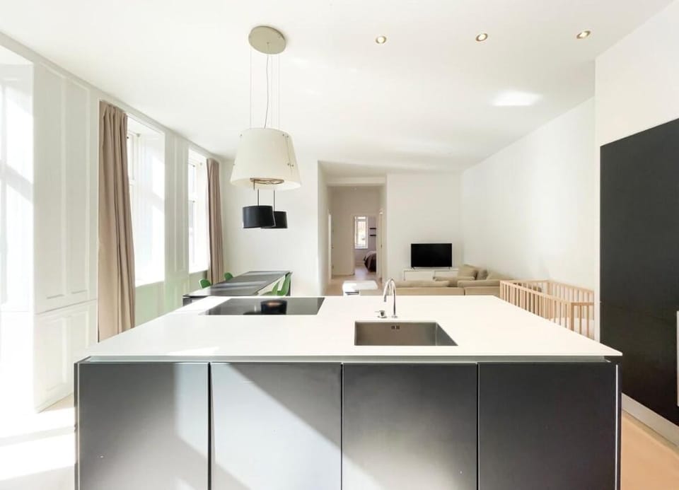 Stylish 2BR Flat by the Marble Church Apartment in Copenhagen