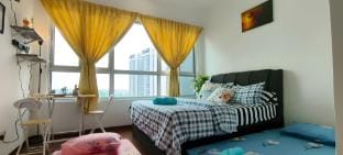 Cozy Ensuite Modern High-Floor Retreat #GA6 Apartment in Selangor, Malaysia
