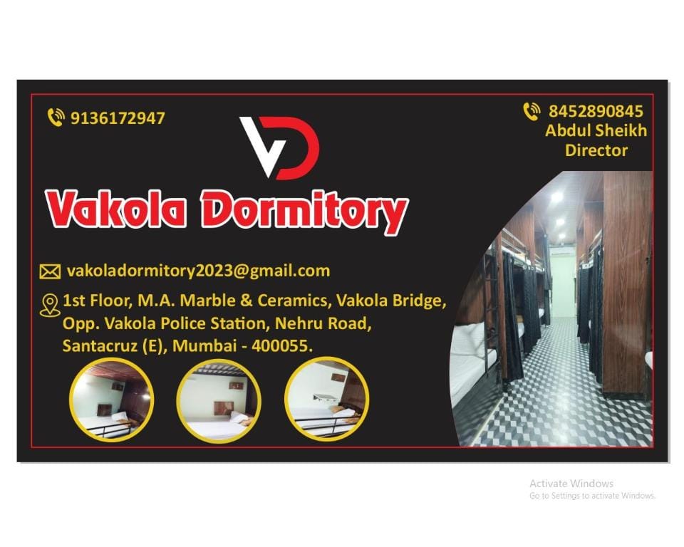 Vakola Dormitory Hostel in Mumbai