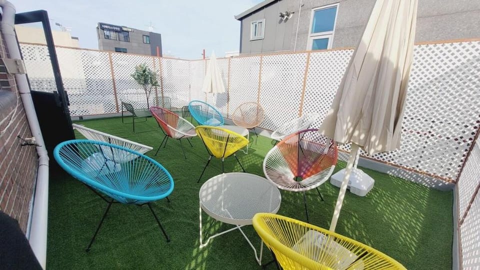 Sweet LUNA#2 Hongdae Stn.4min 3BR & Rooftop Apartment in Seoul