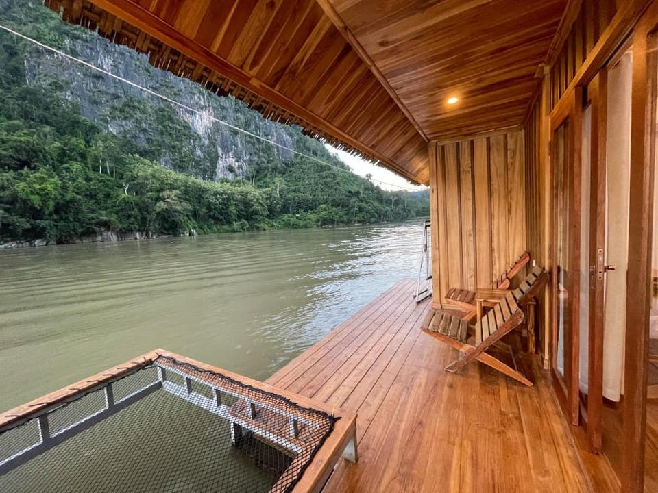 Nongkhiaw The Float house Resort in Luang Prabang Province, Laos