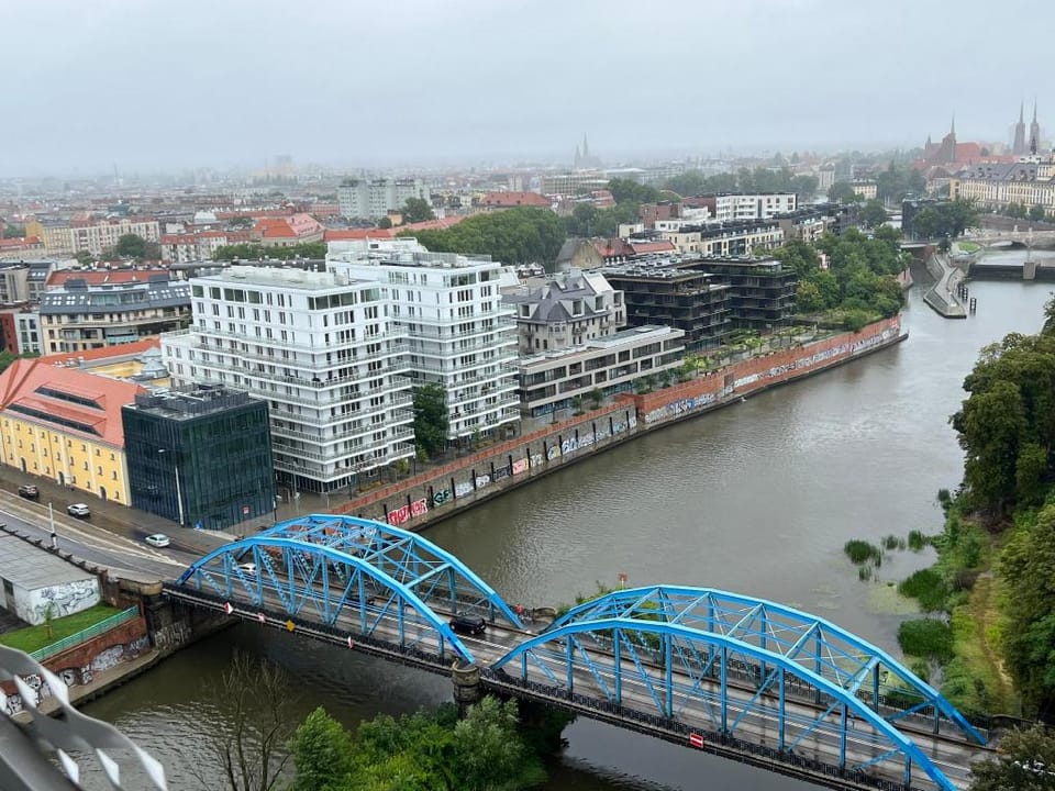 I&M Sikorskiego, river & city view, conditioning Apartment in Wroclaw