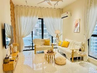 Minsu Muji Style Conner Unit 3BR @ Danga 8-12pax Vacation rental in Johor Bahru