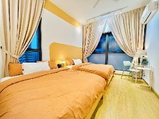 Minsu Muji Style Conner Unit 3BR @ Danga 8-12pax Vacation rental in Johor Bahru