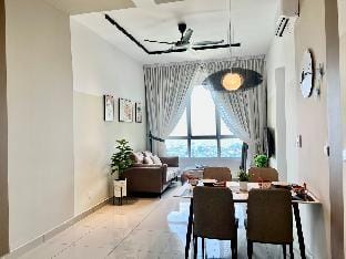 New Condo Amber Impression Melaka 2Room6pax1Park Apartment in Malacca