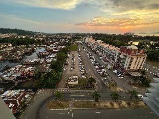 KGS SUTERA AVENUE KK | SUNSET SEAVIEW | 5-6px【11B】 Apartment in Kota Kinabalu