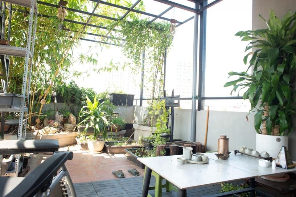 Green Art house -open space near Ho tay Apartment in Laos