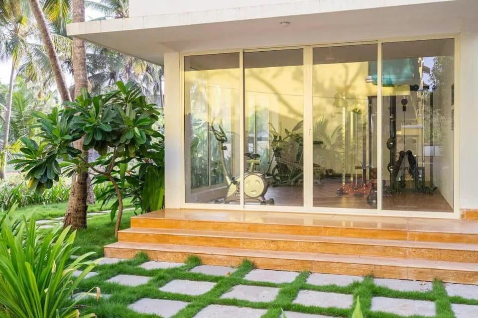 Serene 2BHK flat near Thalassa Vacation rental in Goa, India