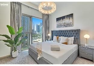 bnbmehomes | Stylish 3BR w/ Burj Khalifa view-410 Apartment in Dubai
