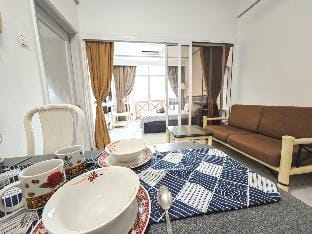 Costa Mahkota Relaxing Seaview 2BR 5pax Town Area Apartment in Malacca
