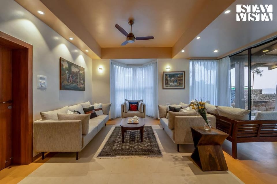 Dawn Ecstasy by StayVista - Hill-view villa with Modern interiors, Garden area & Indoor games Villa in Maharashtra