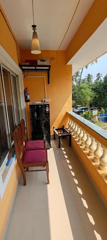 Flat is 1km from Anjuna beach with Swiming pool  Apartment in Goa, India