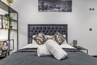 Huge Cosy Studio Family Sleeps 4 North West London Apartment in London Borough of Camden