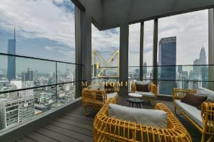 Infinity pool@Bukit bintang Axon KL studio A2b Vacation rental in Federal Territory of Kuala Lumpur