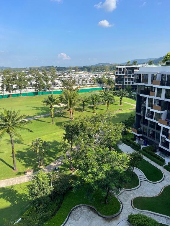 Garden view 2-bedroom Apartments in Skypark Laguna Apartment in Choeng Thale