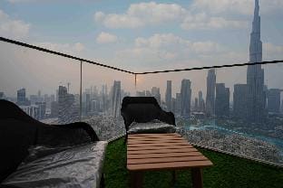 3BR, View of Burj Khalifa, Burj Royale44 Apartment in Dubai