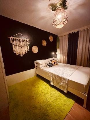 Blessed black boho design Apartment in Davao City