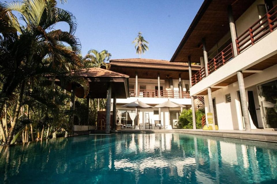 SeaView Luxury 3BR Villa with Pool, Jacuzzi, Gym Villa in Ko Samui