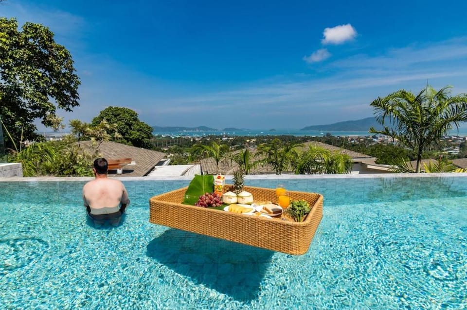 Stunning Seaview 3 BR villa V8 Vacation rental in Rawai