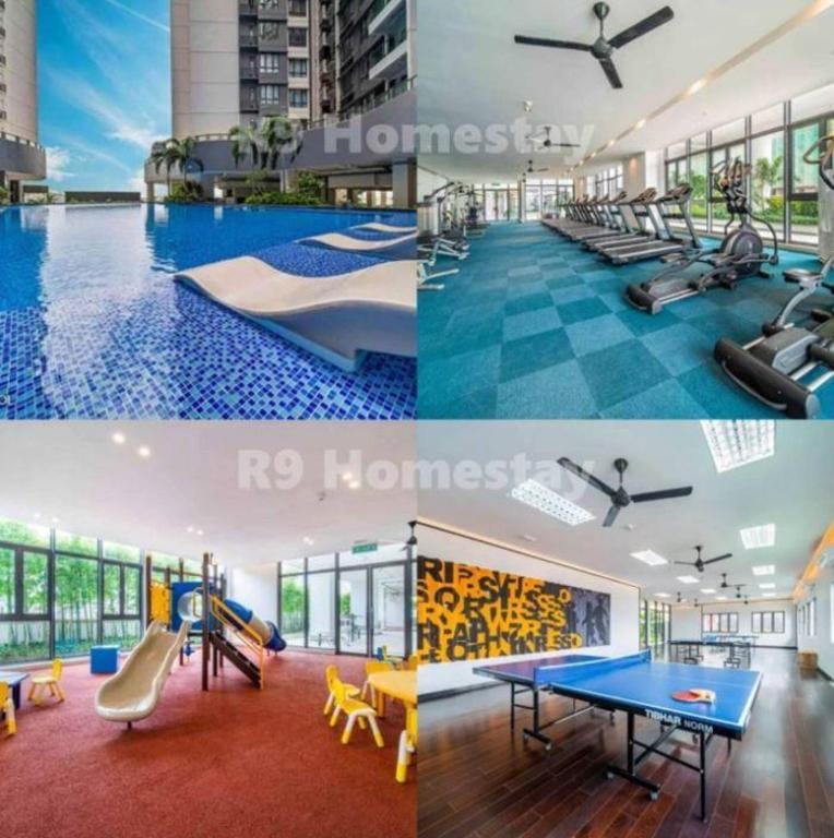 R&F Highlife Retreat 4BR,Bathtub & Seaview 8-16pax Vacation rental in Johor Bahru