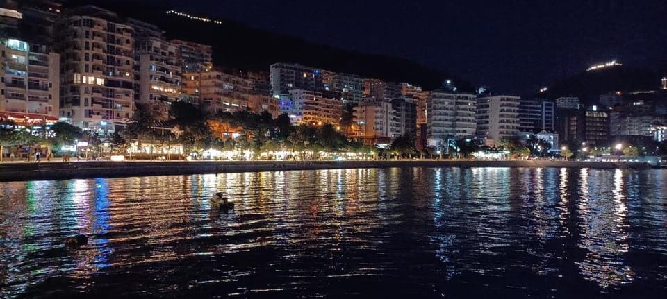 Panoramic sea view from two balconies 1+1!!! Apartment in Sarandë