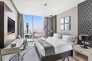 Walaa Homes-Luxury 2BR DAMAC Tower Riyadh-2804 Vacation rental in Riyadh