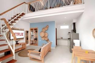 Intimate 1BR Private Pool Villa in Canggu Villa in North Kuta